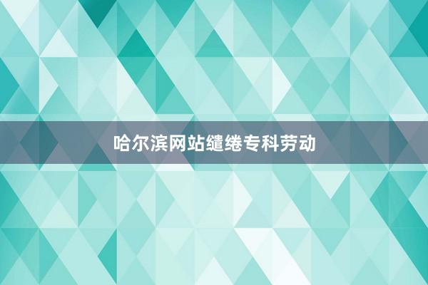 哈尔滨网站缱绻专科劳动